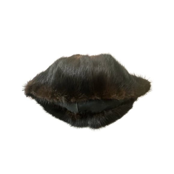 Vtg Mahogany Mink Riding Hat - Picture 8 of 8